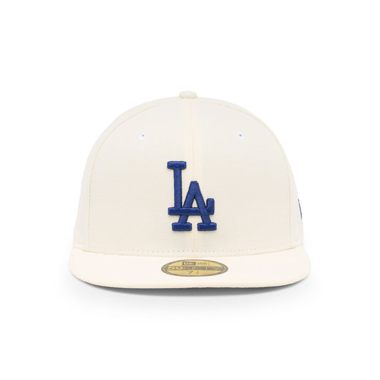 59FIFTY Los Angeles Dodgers Chrome White Fitted