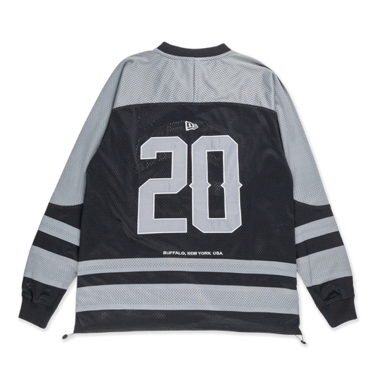 New Era Street Dangle Black Long Sleeve Jersey