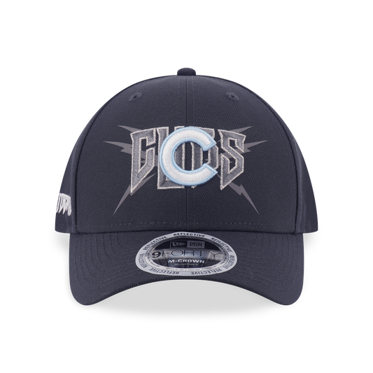 9FORTY M-Crown Chicago Cubs Rebellious Resistance Graphite Adjustable