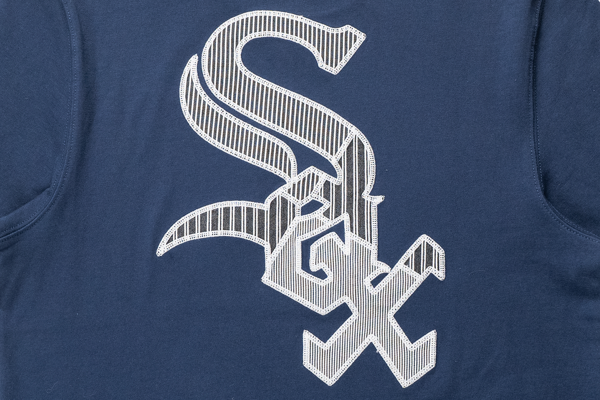Chicago White Sox Patchwork Oceanside Blue Short Sleeve T-Shirt