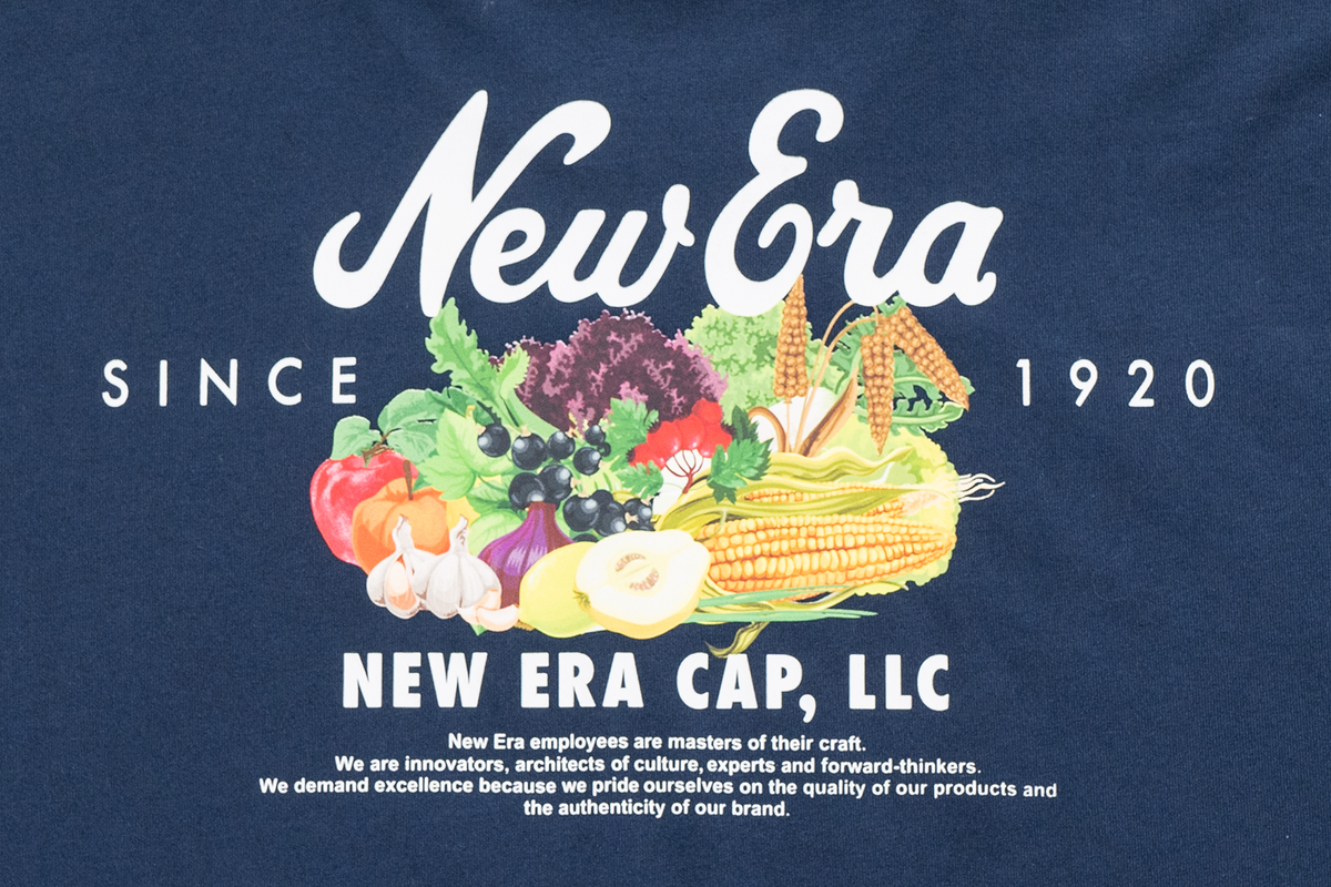 New Era Harvest Merch Oceanside Blue Short Sleeve T-Shirt