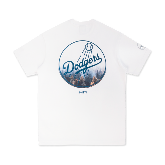 Los Angeles Dodgers Forest White Short Sleeve T-Shirt