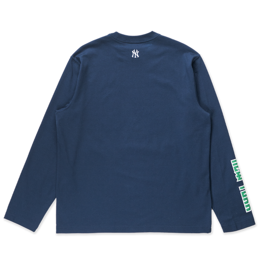 New York Yankees Rebellious Resistance Oceanside Blue Long Sleeve T-Shirt