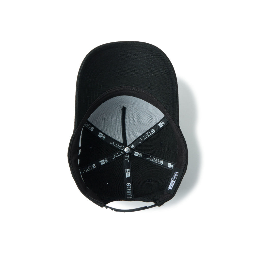 9FORTY A-Frame Kids New Era Essential Wordmark Black Snapback