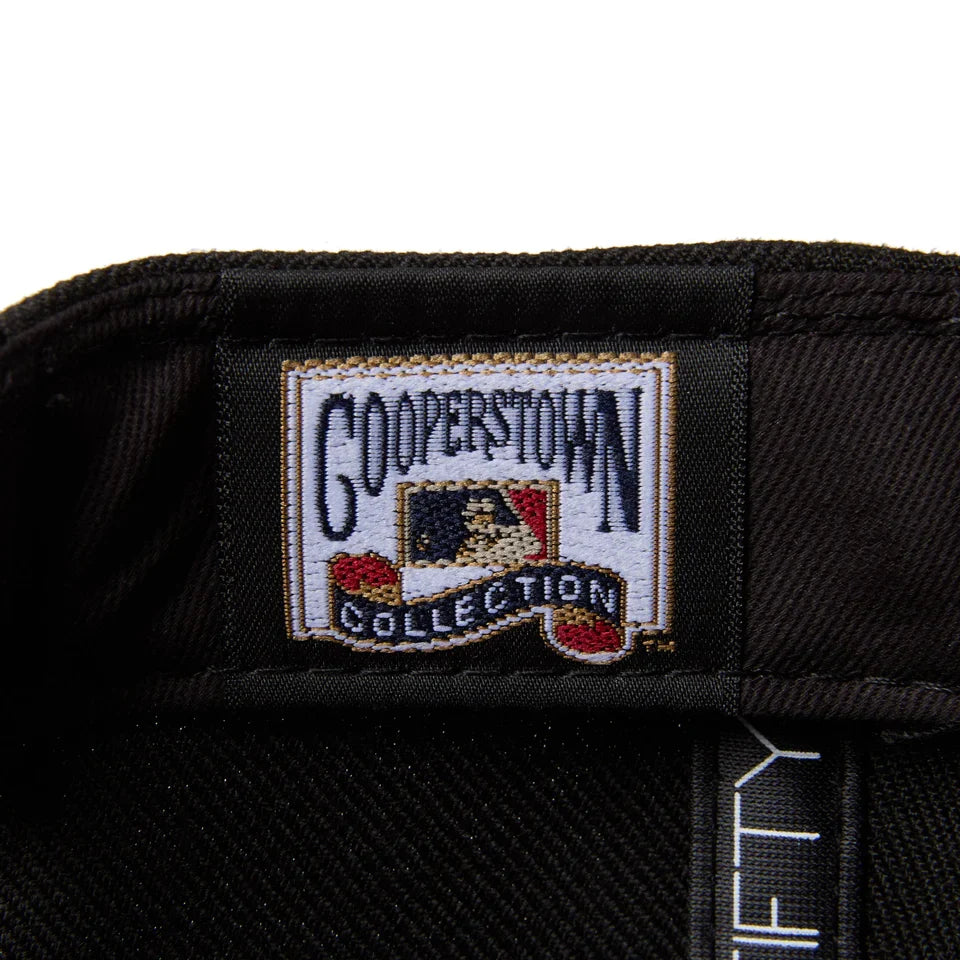 9FIFTY Soft Buckram Chicago White Sox Cooperstown MLB Double Logo Black Snapback