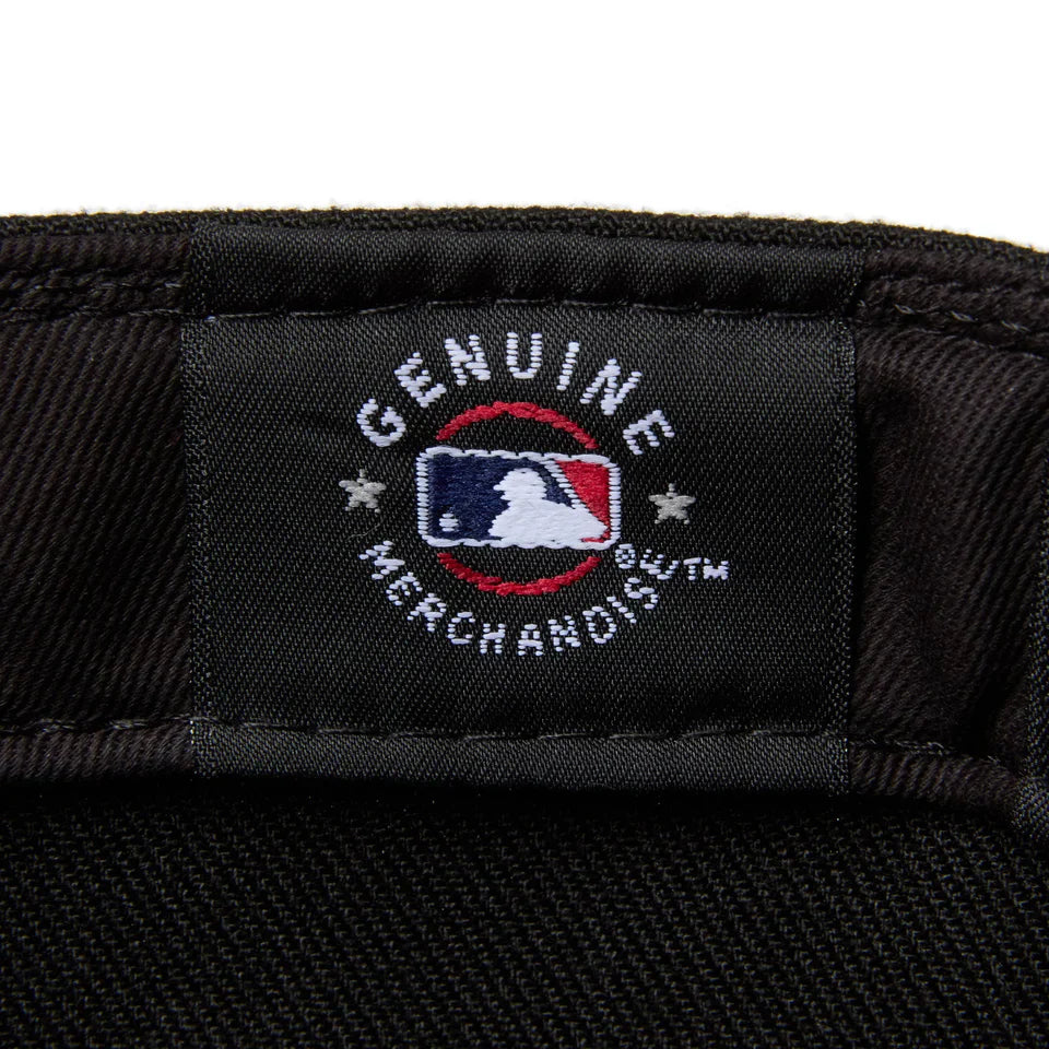 59FIFTY New York Yankees MLB Piping 2-Tone Black Coral Fitted