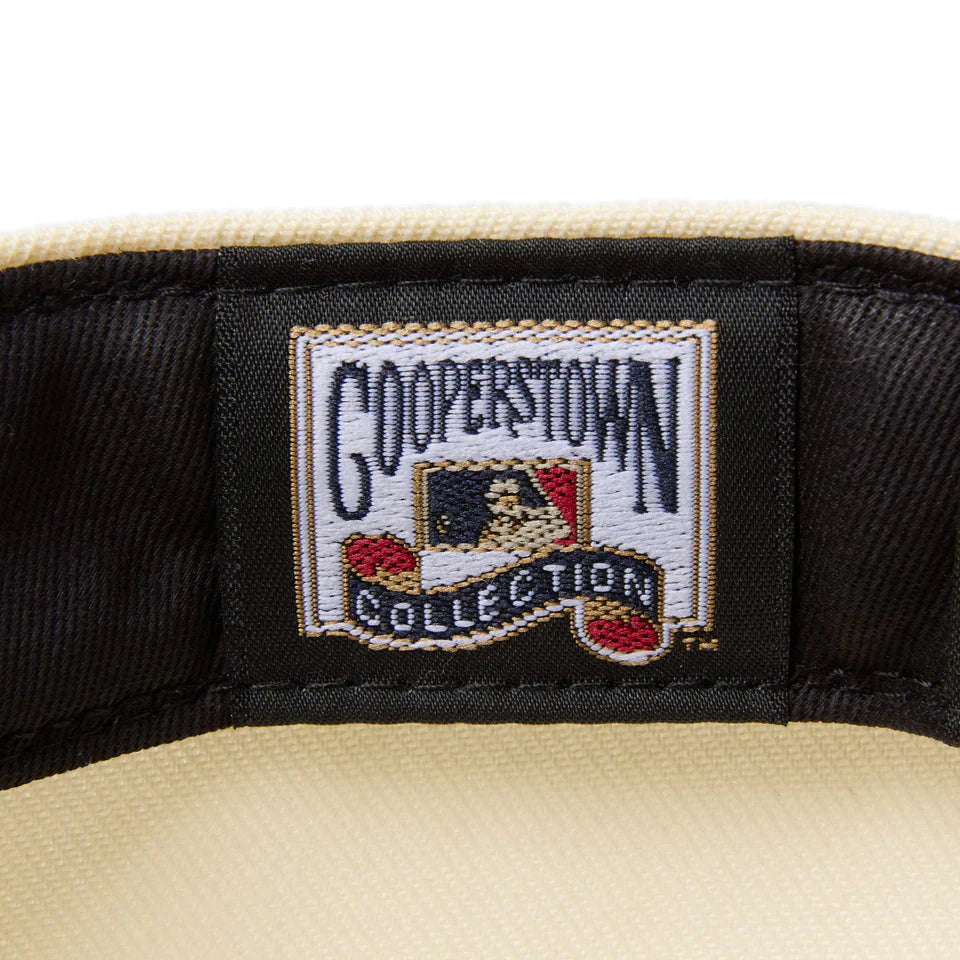 59FIFTY Florida Marlins Cooperstown Cold Brew Ivory Burnt Wood Fitted