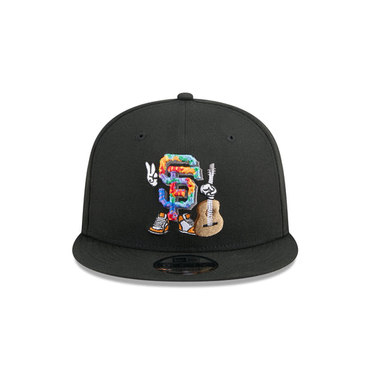 9FIFTY San Francisco Giants MLB Cartoon Black Snapback