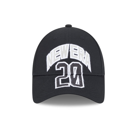 9FORTY New Era Street Archived Cross Panels Black Adjustable