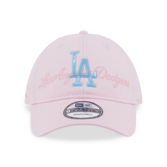9TWENTY Los Angeles Dodgers Jelly Pack Pink Adjustable