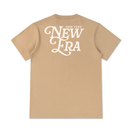 New Era Graphic Pack Khaki Short Sleeve T-Shirt