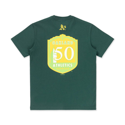 Oakland Athletics Fire Pack Dark Green Short Sleeve T-Shirt