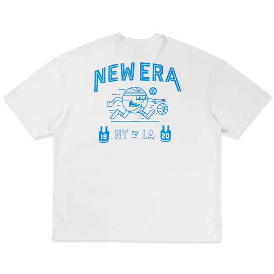 New Era Graphic Pack White Oversized Short Sleeve T-Shirt