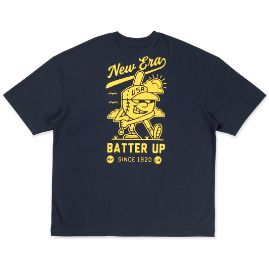 New Era Graphic Pack Navy Oversized Short Sleeve T-Shirt