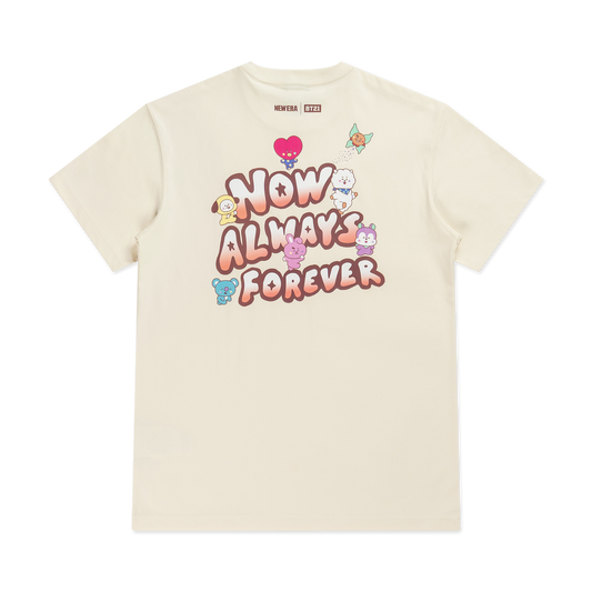 New Era x BT21 The Journey Collection Chrome White Short Sleeve T-Shirt
