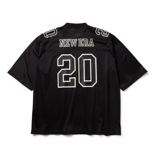 New Era Mesh Black Short Sleeve Football Jersey