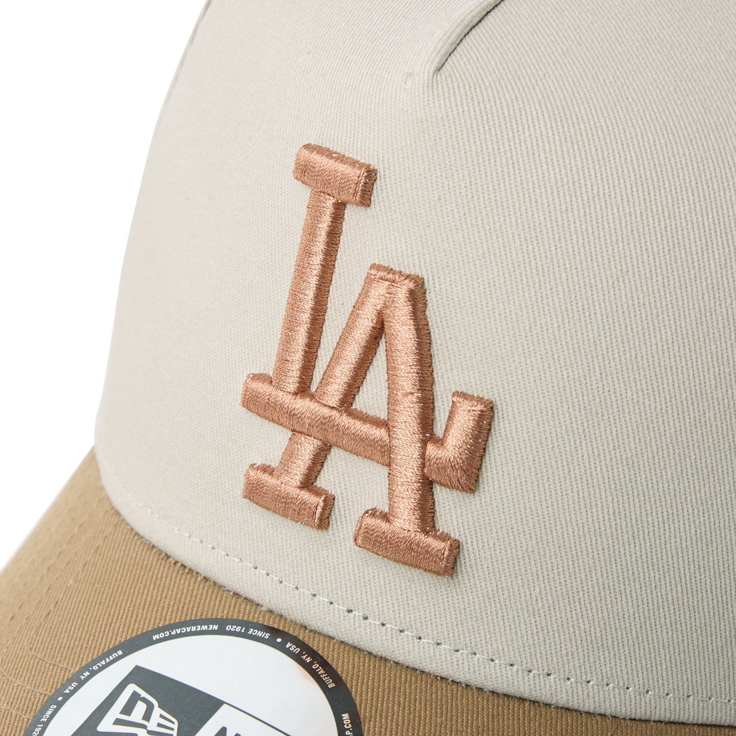 9FORTY A-Frame Los Angeles Dodgers Mocha Mousse River Brown Adjustable
