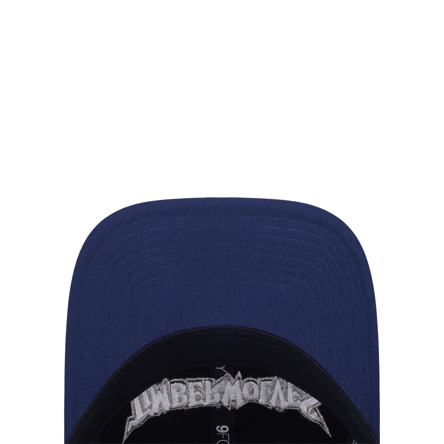 9FORTY Unstructured Minnesota Timberwolves NBA Hardwood Classics 2-Tone Deep Blue Visor Black Adjustable