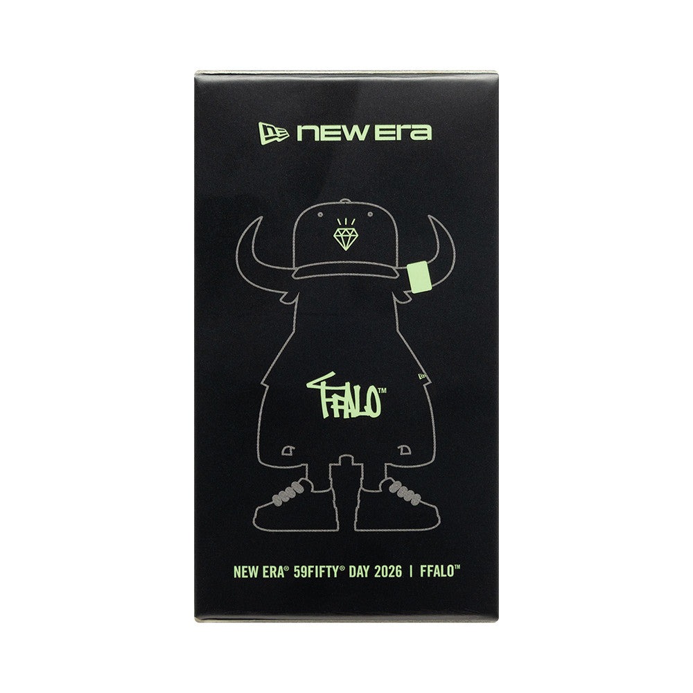 New Era 59FIFTY Day Glow-in-the-Dark FFALO Mini Buffalo Figurine 7cm
