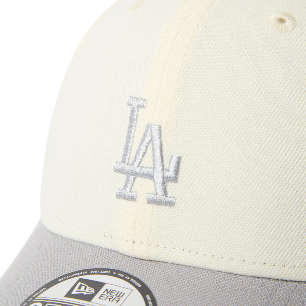 9FORTY CS Los Angeles Dodgers 2-Tone Grey Visor Chrome White Adjustable