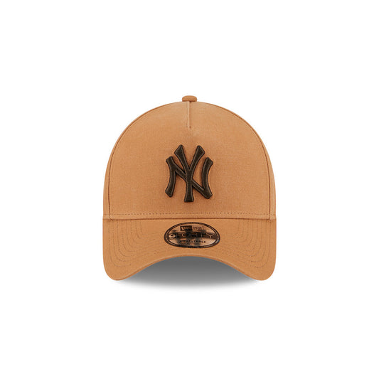 9FORTY A-Frame New York Yankees Washed Canvas Bronze Snapback