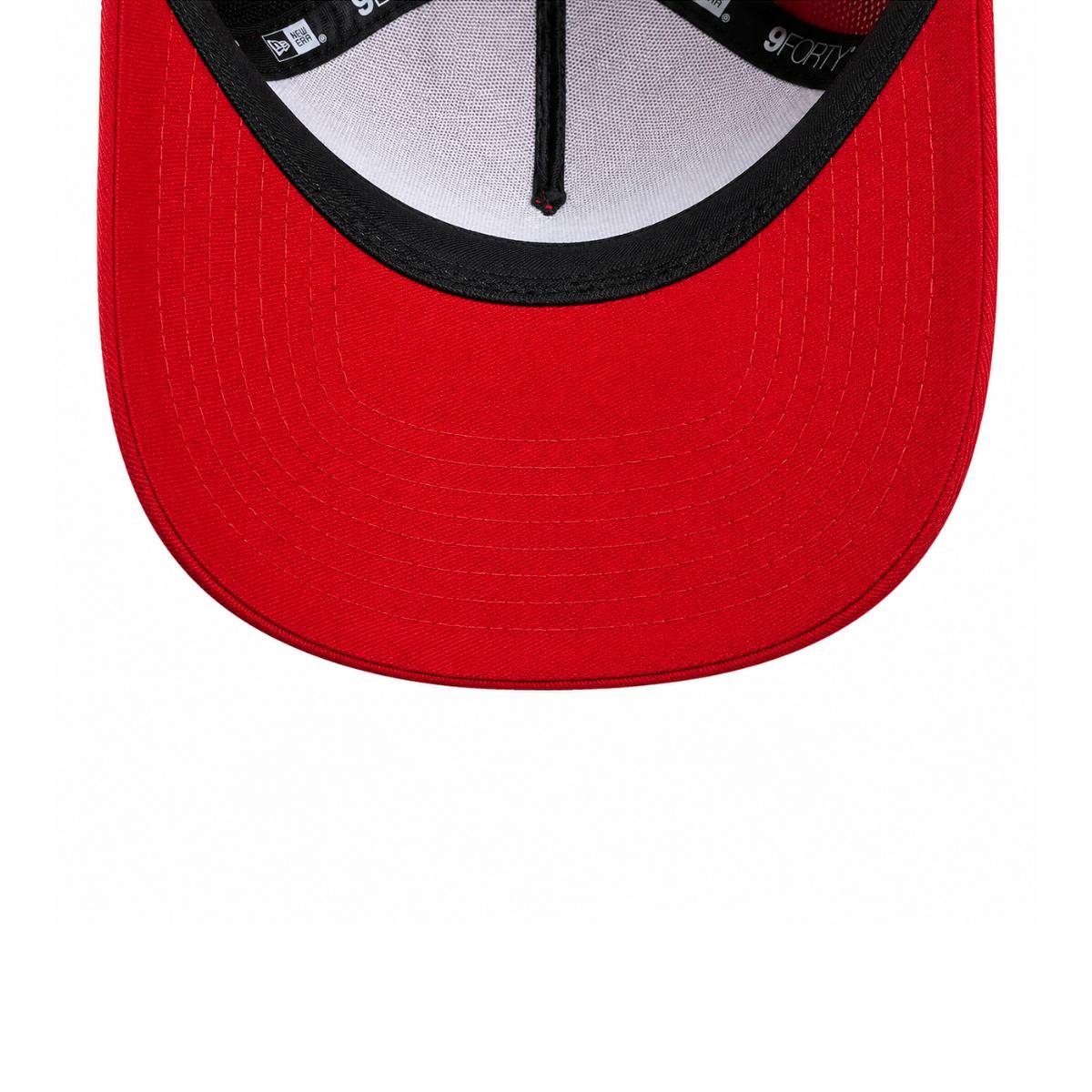 9FORTY A-Frame New York Yankees Scarlet Snapback