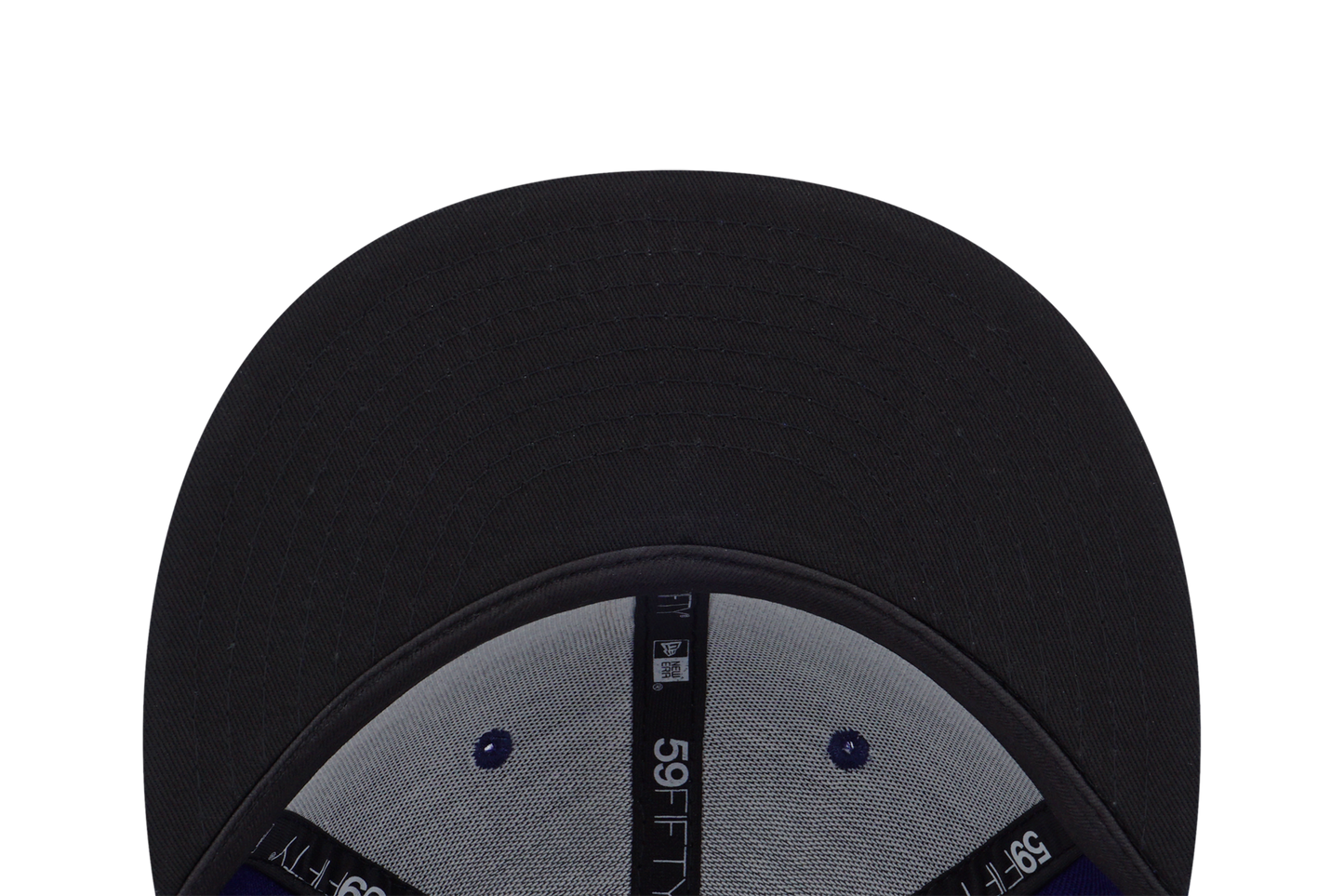 59FIFTY Los Angeles Dodgers Dark Royal Black Undervisor Fitted