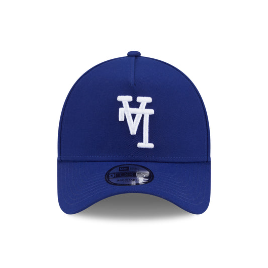 9FORTY A-Frame Los Angeles Dodgers MLB Upside Down Dark Royal Snapback