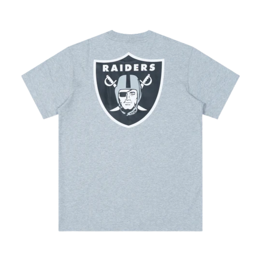 Las Vegas Raiders Gray Short Sleeve T-Shirt