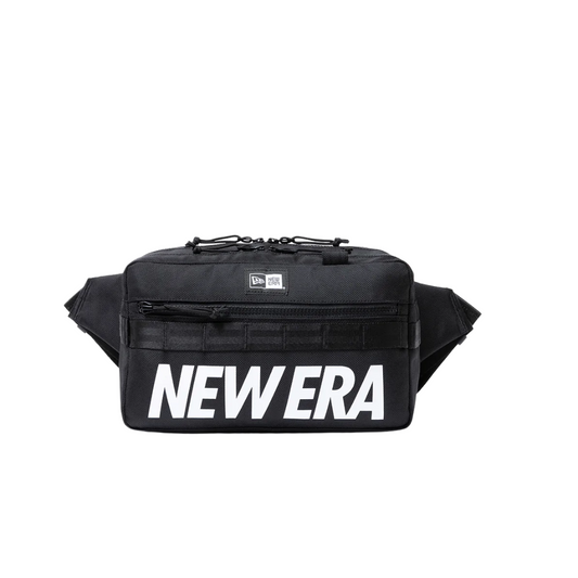 New Era Logo Square Black Waist Bag