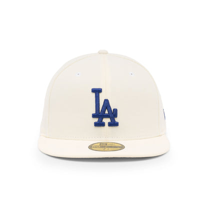 59FIFTY Los Angeles Dodgers Chrome White Fitted