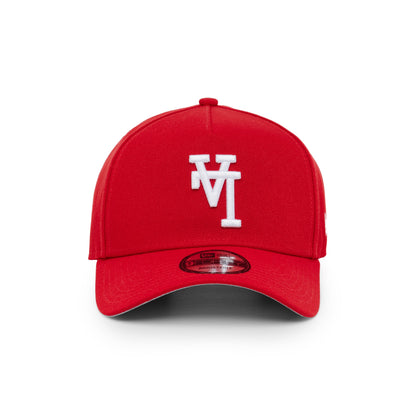 9FORTY A-Frame Los Angeles Dodgers Red Snapback
