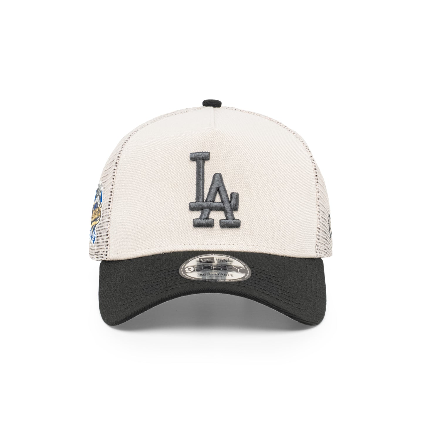 9FORTY A-Frame Trucker Los Angeles Dodgers Stone Snapback