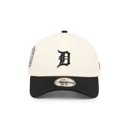 9FORTY Detroit Tigers World Series Fall 2012 Classic 2-Tone Black Visor Chrome Whit Snapback