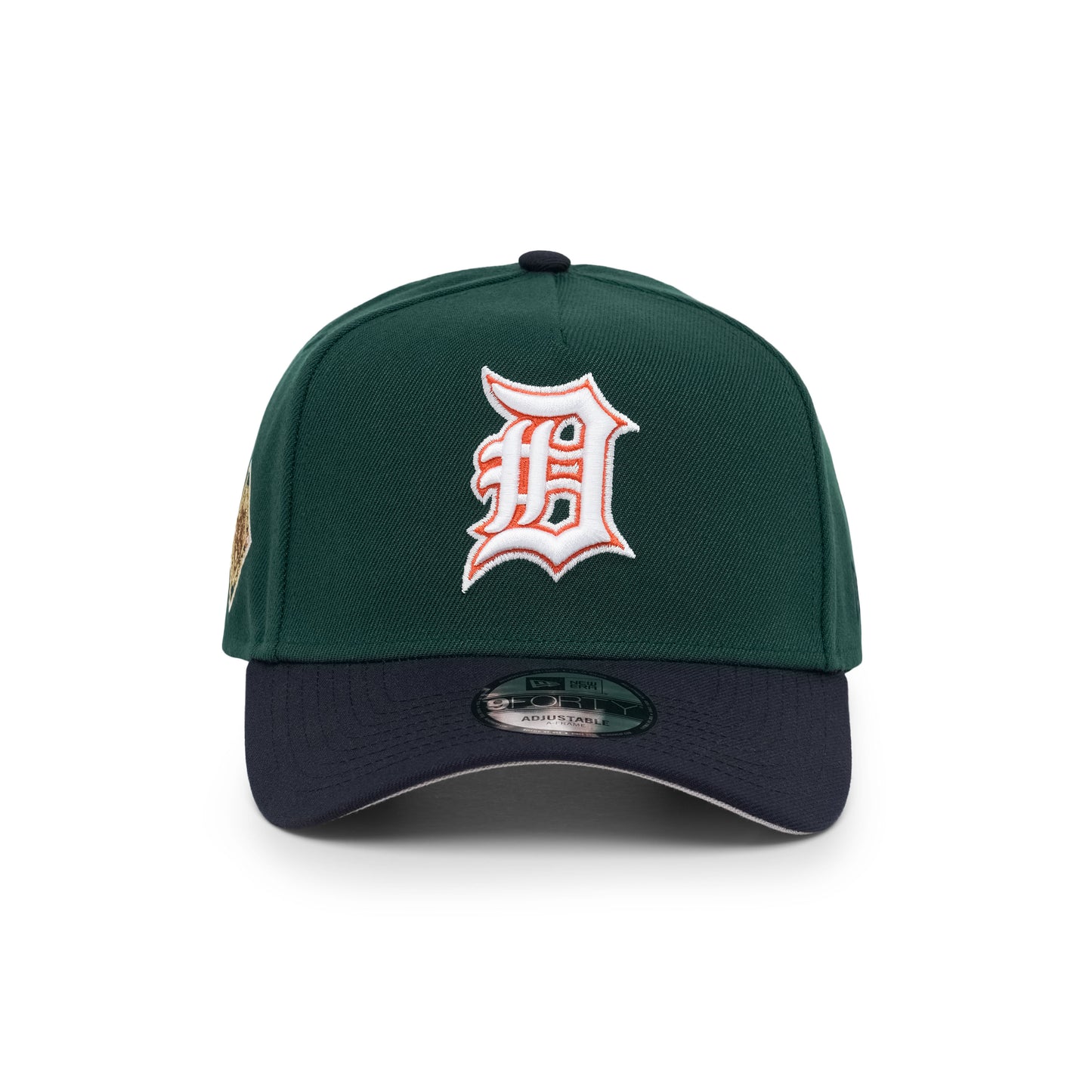 9FORTY A-Frame Detroit Tigers World Series Dark Green Black Snapback