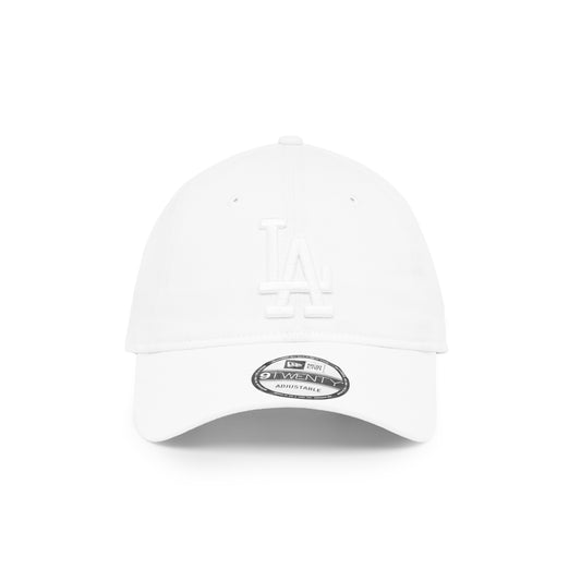 9TWENTY Los Angeles Dodgers White Adjustable