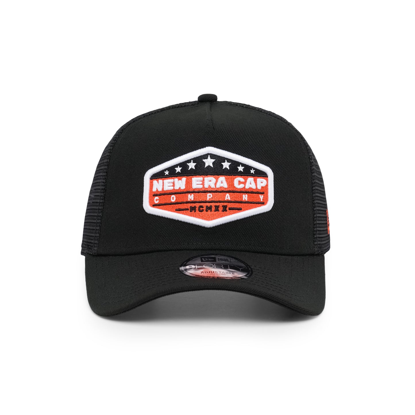 9FORTY A-Frame Trucker New Era Company Black Snapback