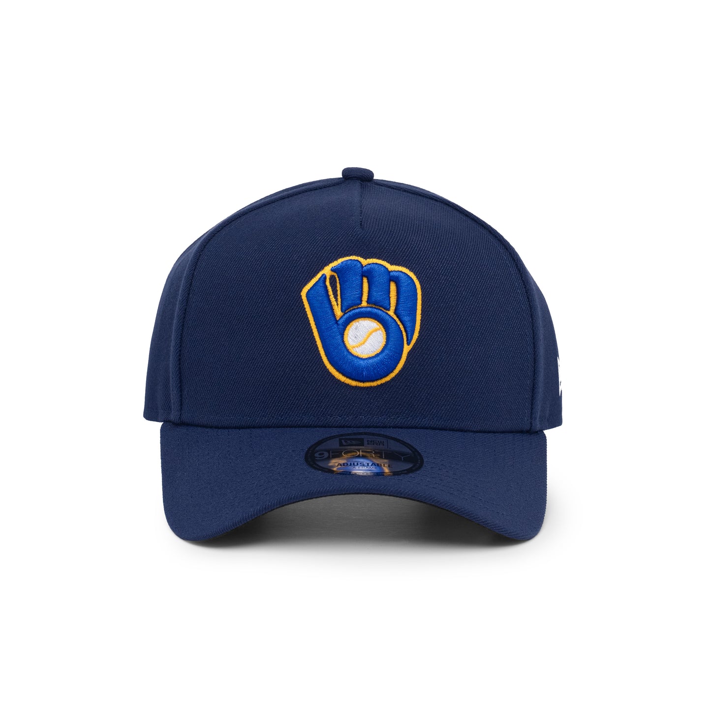 9FORTY A-Frame Milwaukee Brewers Navy Snapback