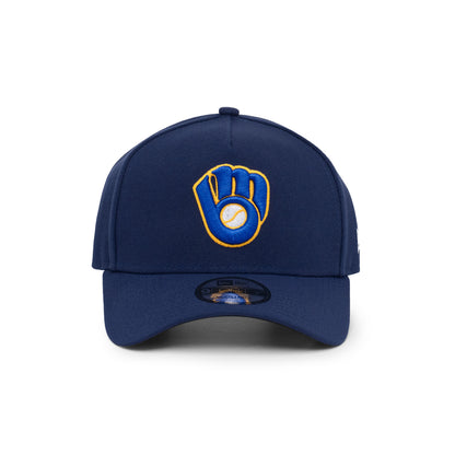 9FORTY A-Frame Milwaukee Brewers Navy Snapback