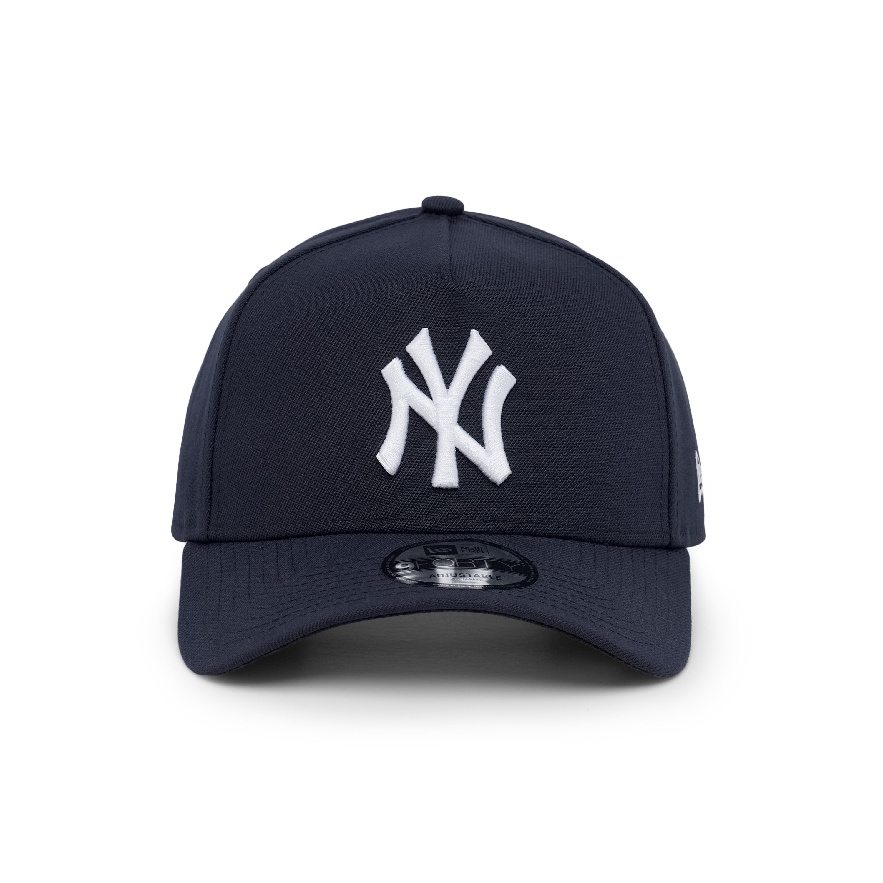 9FORTY™ NEW YORK YANKEES CAP 9FORTY A-Frame New York Yankees Basic Team Navy Snapback – New Era