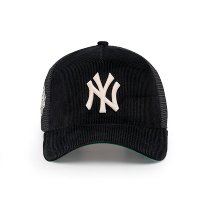 9FORTY A-Frame Trucker New York Yankees 1999 World Series Black Snapback