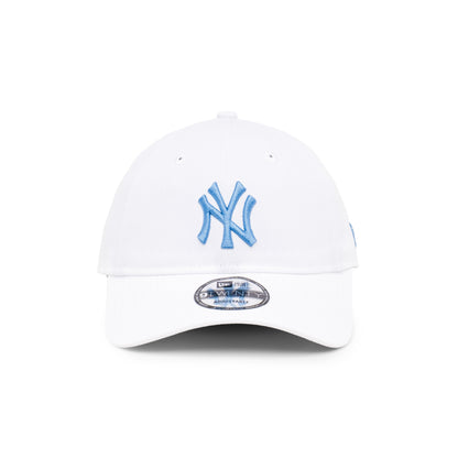 9TWENTY New York Yankees White Adjustable