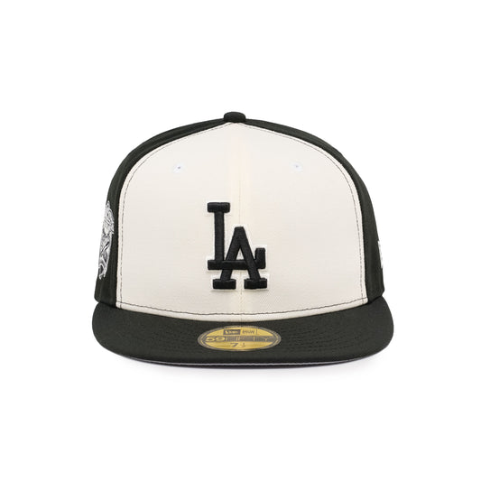 59FIFTY Los Angeles Dodgers 40th Anniversary Chrome Black Fitted