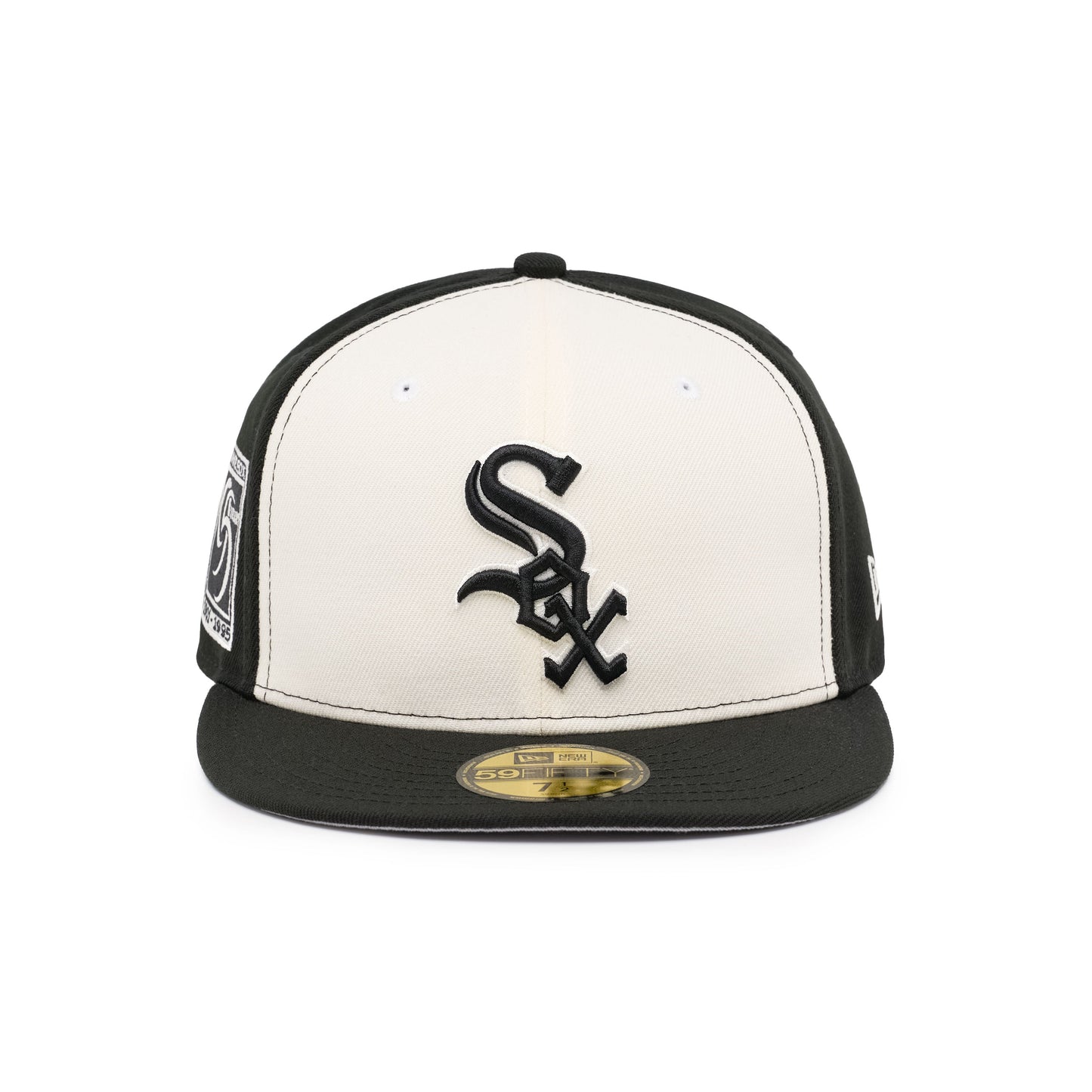 59FIFTY Chicago White Sox 95 Years Chrome Black Fitted