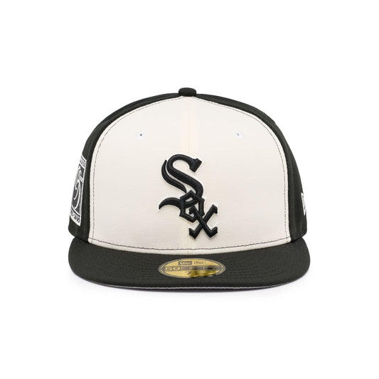 59FIFTY Chicago White Sox 95 Years Chrome Black Fitted