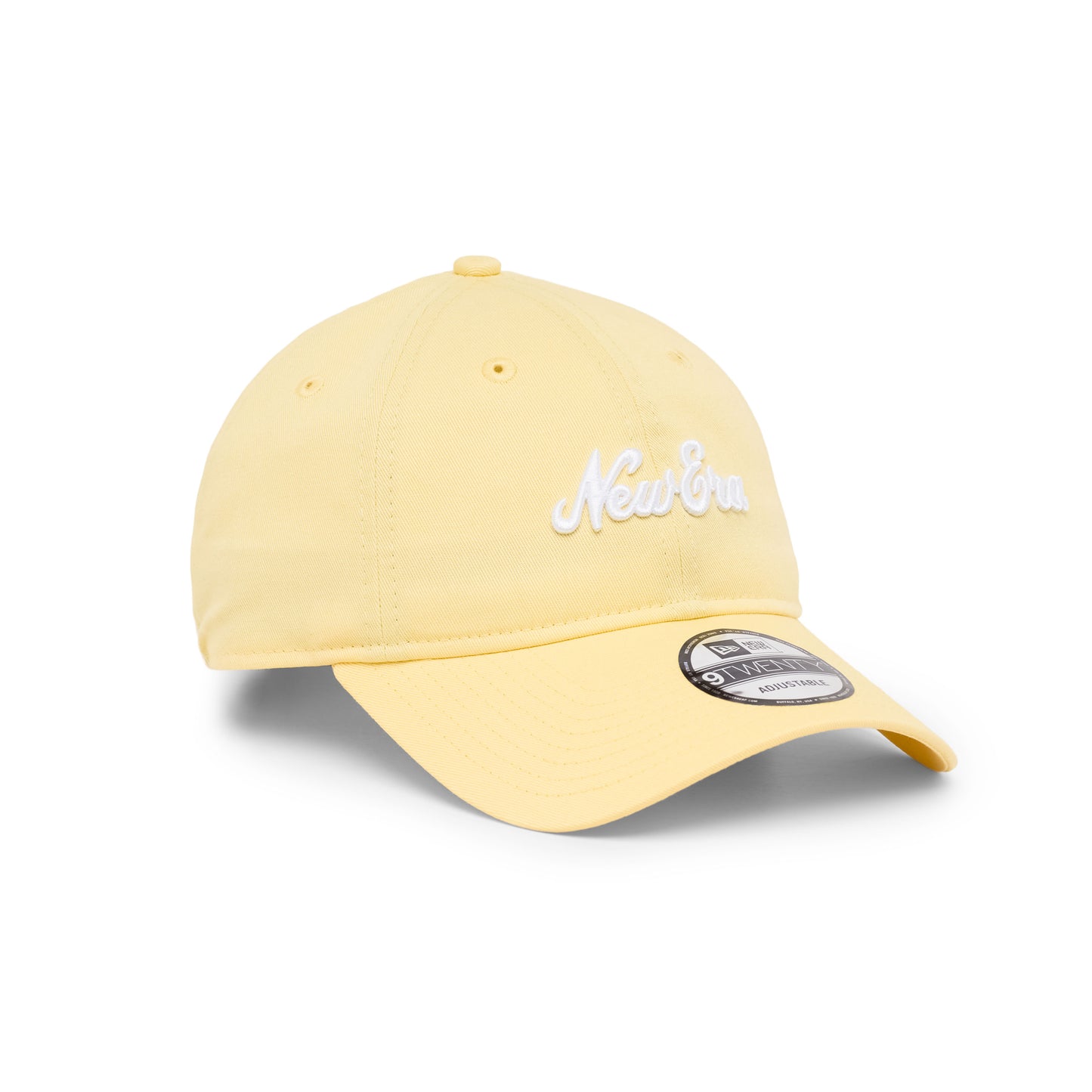 9TWENTY Script Logo Soft Yellow Adjustable