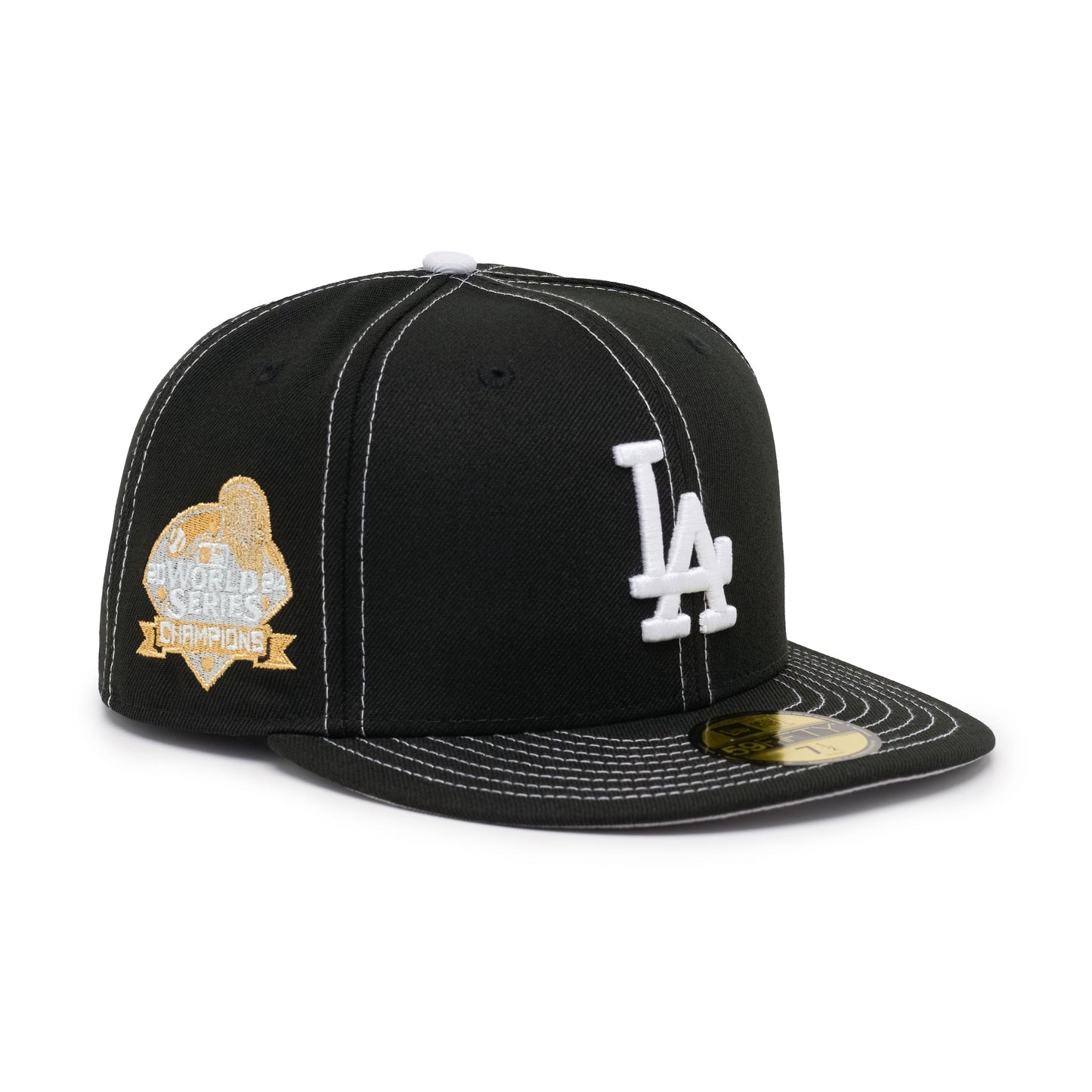 59FIFTY Los Angeles Dodgers World Series Champions 2024 Black Fitted