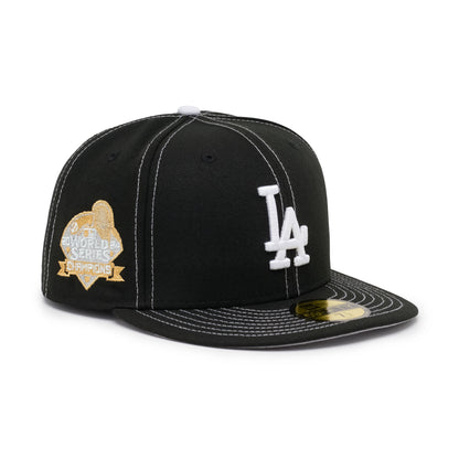 59FIFTY Los Angeles Dodgers World Series Champions 2024 Black Fitted