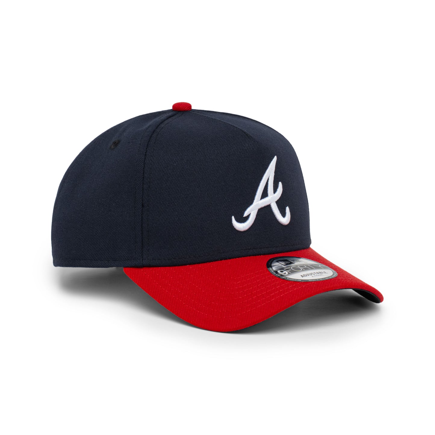 9FORTY A-Frame Atlanta Braves Basic Team Navy Snapback
