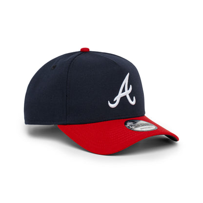 9FORTY A-Frame Atlanta Braves Basic Team Navy Snapback